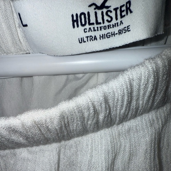 Hollister White Lace Trim maxi skirt - Picture 2 of 3